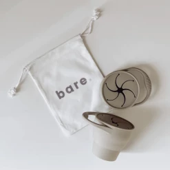 Bare The Label Taupe Snackie Cup