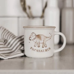 Bencer And Hazelnut Papasaurus Ceramic Mug