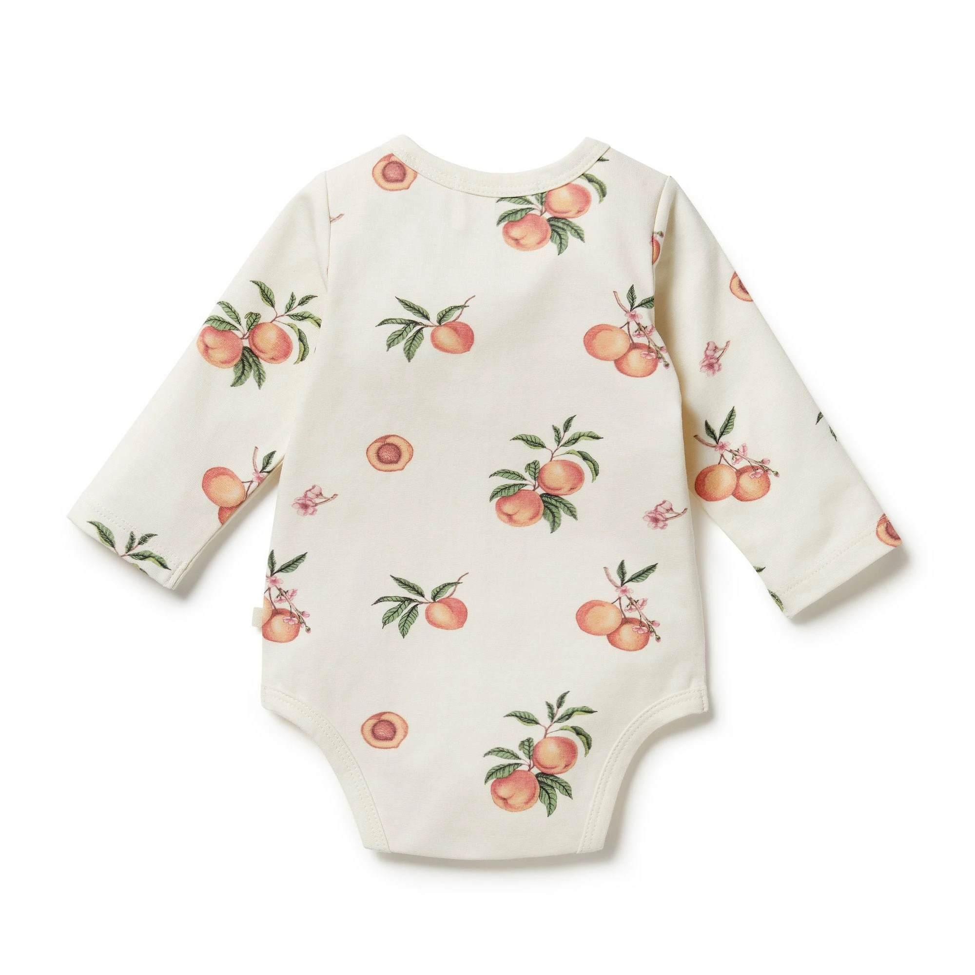 Wilson & Frenchy Organic Envelope Bodysuit - So Peachy - Image 2