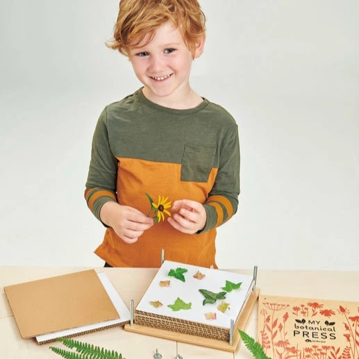 Tender Leaf Toys My Botanical Flower Press