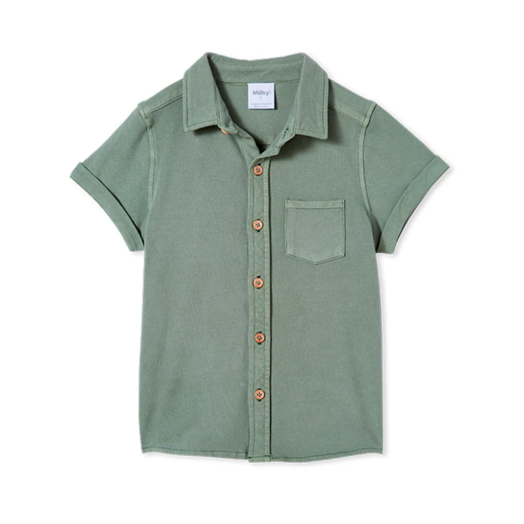 Milky Pique Shirt - Image 2