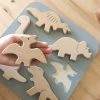Astrup Wooden Puzzle - Dinosaurs