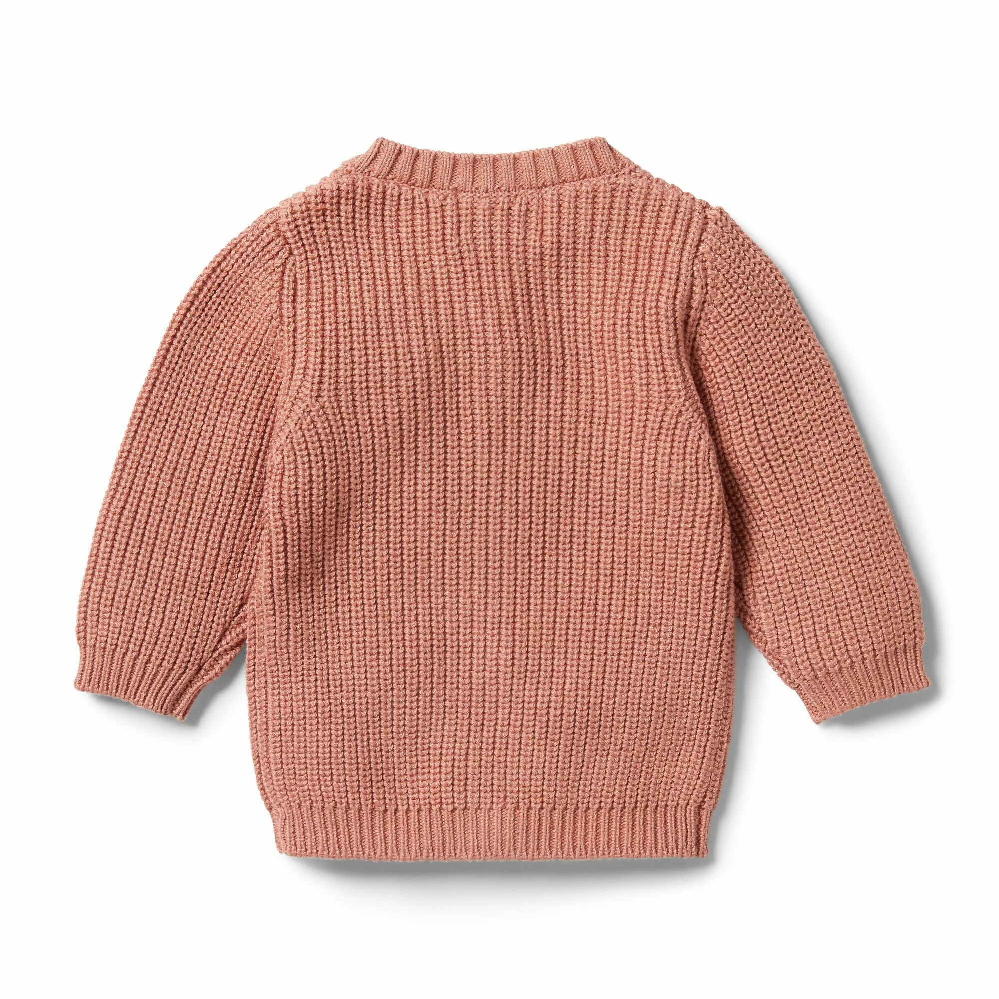 Wilson & Frenchy Knitted Button Cardigan - Cream Tan - Image 3