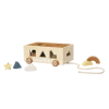 Fabelab Shape Sorter Pull Cart Wood