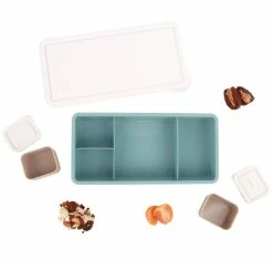 Love Mae Lunchbox - Ocean Blue Base (white Lid)