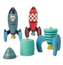 Tender Leaf Toys Rocket Construction