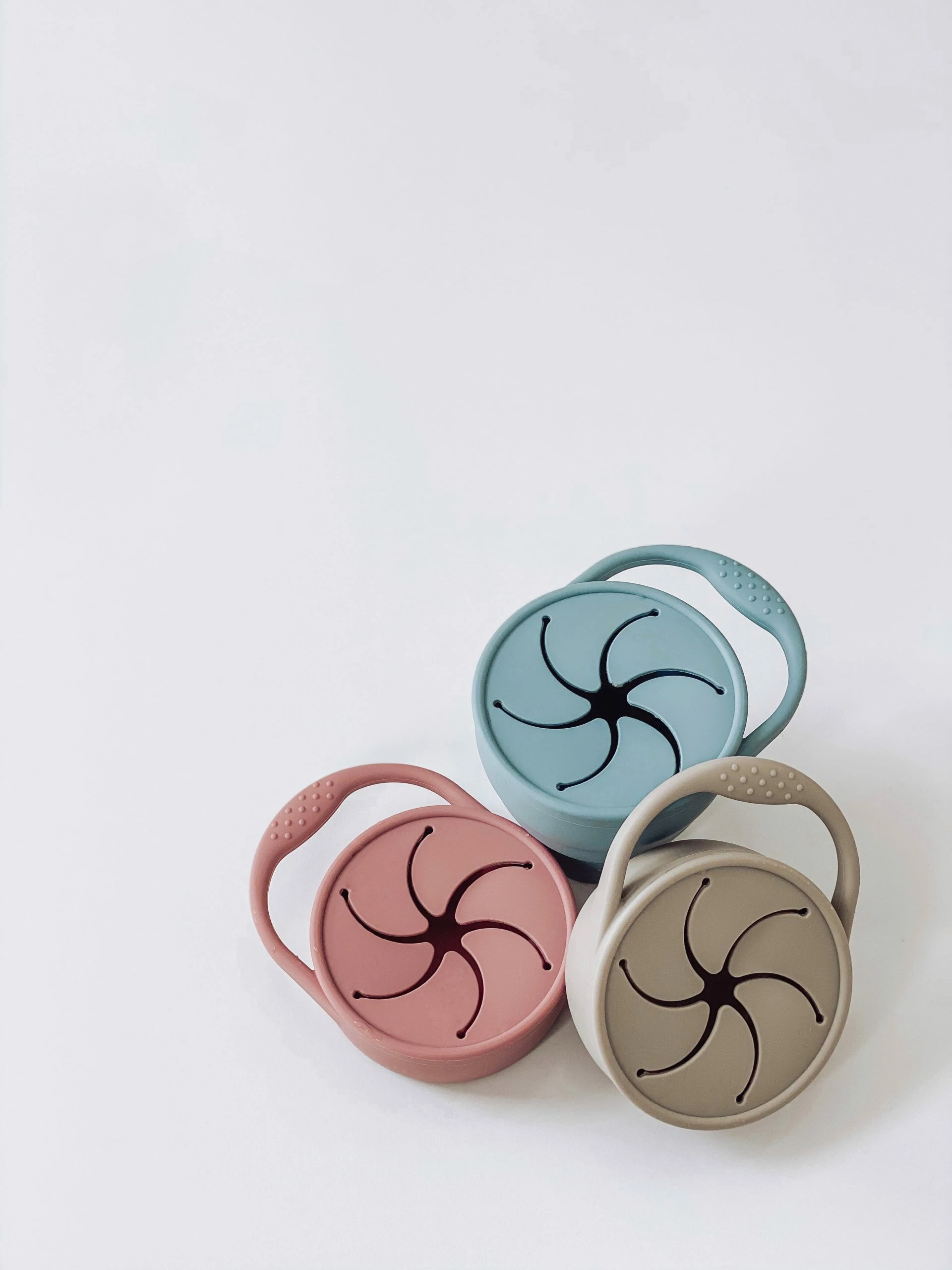 Bare The Label Dusty Blue Snackie Cup - Image 2