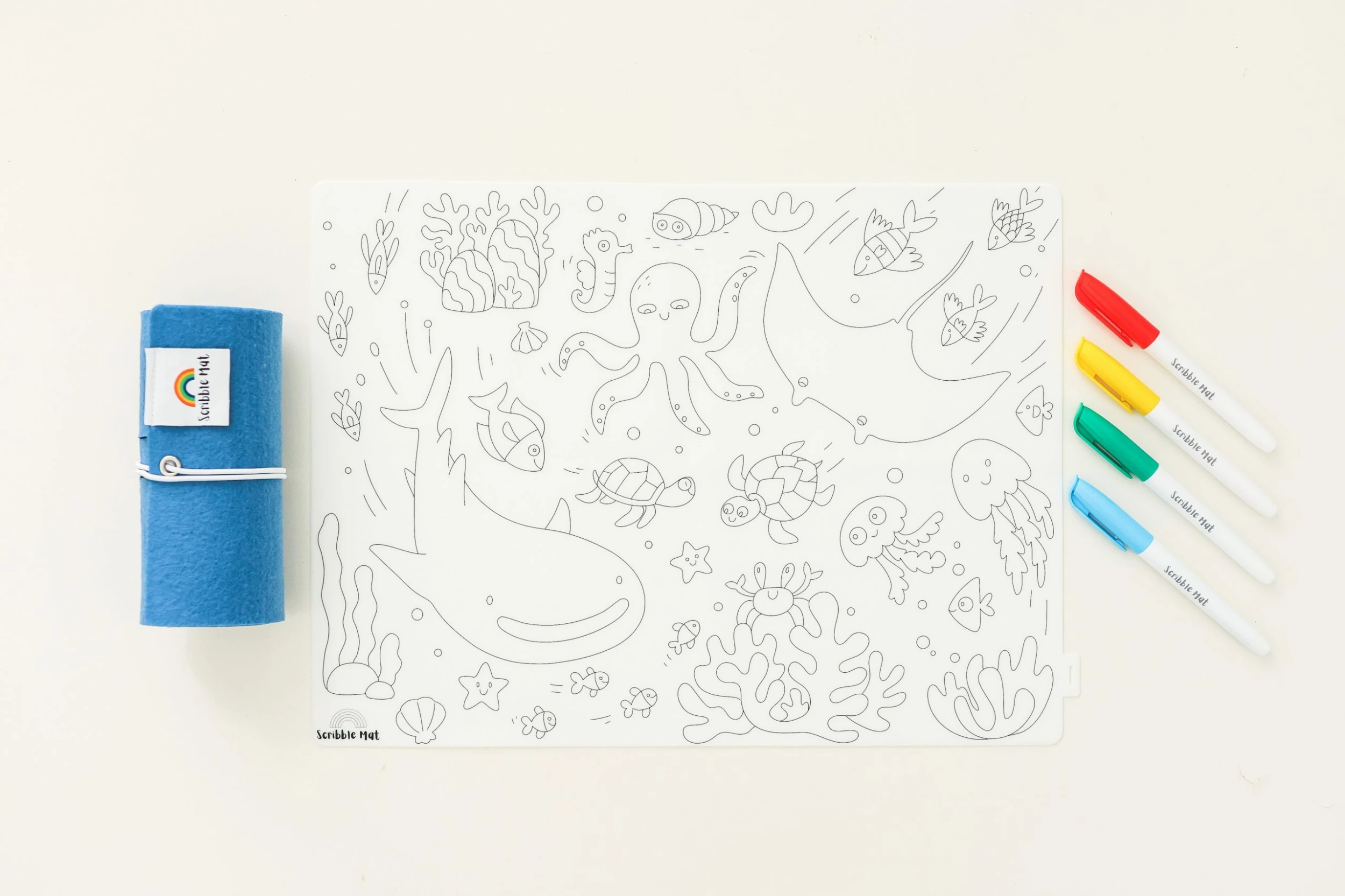Under The Sea Reusable Scribble Mat - Image 2