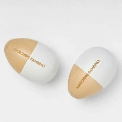 Marching Bambino Egg Shakers - White